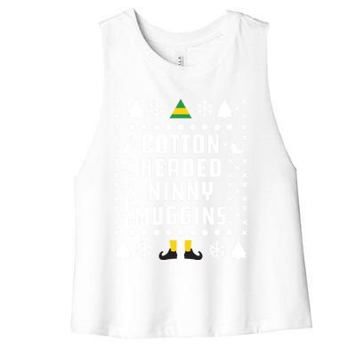 Cotton Headed Ninny Muggins Classic Women's Racerback Cropped Tank