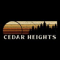 Cedar Heights Nj Vintage Evergreen Sunset Eighties Doggie Tank
