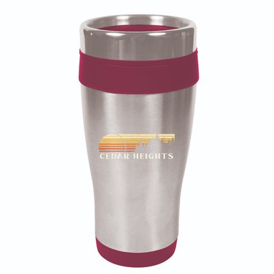 Cedar Heights Nj Vintage Evergreen Sunset Eighties 16oz Travel Tumbler