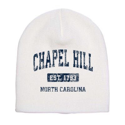 Chapel Hill North Carolina Nc Vintage Athletic Short Acrylic Beanie