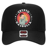 Crypto Hasbulla Nft Funny Hasbulla Magomedov High Crown Mesh Back Trucker Hat