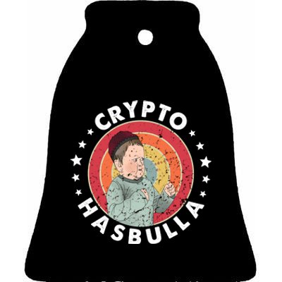 Crypto Hasbulla Nft Funny Hasbulla Magomedov Ceramic Bell Ornament