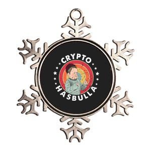 Crypto Hasbulla Nft Funny Hasbulla Magomedov Metallic Star Ornament