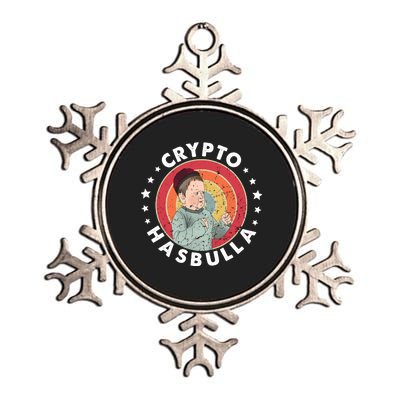 Crypto Hasbulla Nft Funny Hasbulla Magomedov Metallic Star Ornament