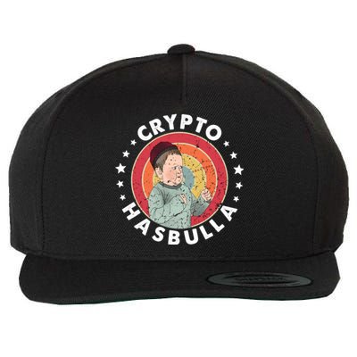 Crypto Hasbulla Nft Funny Hasbulla Magomedov Wool Snapback Cap