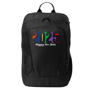 Celebration Happy New Year Crew 2025 Nye New Years Eve Party Meaningful Gift City Backpack