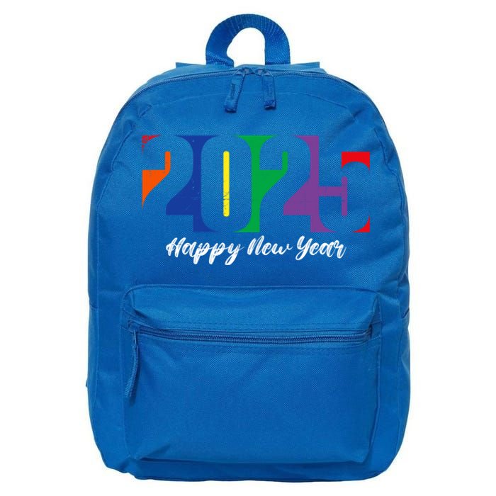 Celebration Happy New Year Crew 2025 Nye New Years Eve Party Meaningful Gift 16 in Basic Backpack