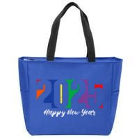 Celebration Happy New Year Crew 2025 Nye New Years Eve Party Meaningful Gift Zip Tote Bag