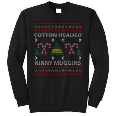 Cotton Headed Ninny Muggins Ugly Christmas Sweater Design Sweatshirt