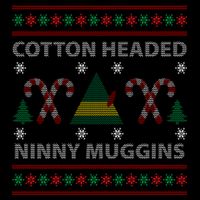 Cotton Headed Ninny Muggins Ugly Christmas Sweater Design Flat Bill Trucker Hat