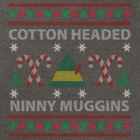 Cotton Headed Ninny Muggins Ugly Christmas Sweater Design Cotton Canvas Backpack