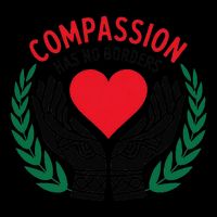 Compassion Has No Borders 2025 Funny Sustainable Bucket Hat