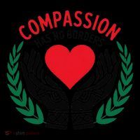 Compassion Has No Borders 2025 Funny Flatbill Hat