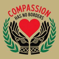 Compassion Has No Borders 2025 Funny Hoodie
