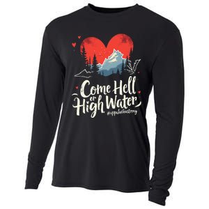 Come Hell Or High Water Mountain Appalachia Strong Nc Vn Tn Cooling Performance Long Sleeve Crew