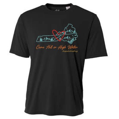 Come Hell Or High Water – Appalachian Strong Retro Cooling Performance Crew T-Shirt