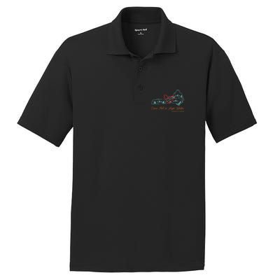 Come Hell Or High Water – Appalachian Strong Retro PosiCharge RacerMesh Polo