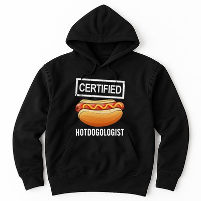 Cool Hotdog Outfit Adult Hotdog Hot Dog Lover Hoodie