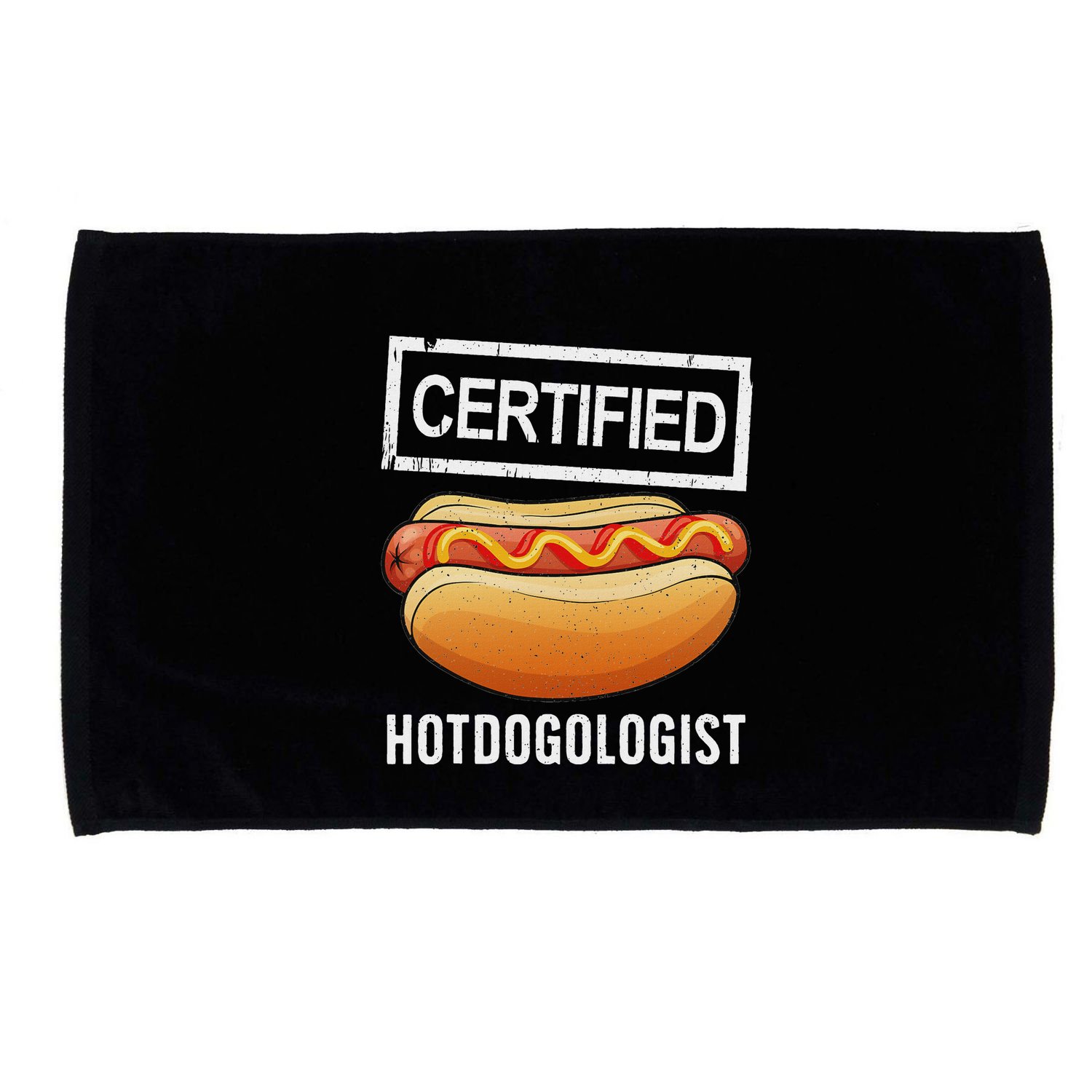 Cool Hotdog Outfit Adult Hotdog Hot Dog Lover Microfiber Hand Towel