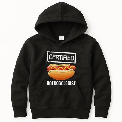 Cool Hotdog Outfit Adult Hotdog Hot Dog Lover Kids Hoodie