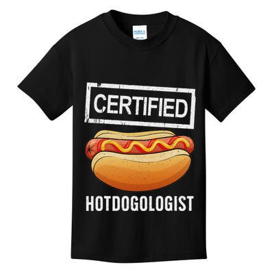 Cool Hotdog Outfit Adult Hotdog Hot Dog Lover Kids T-Shirt