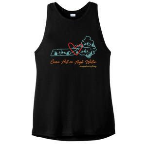 Come Hell Or High Water – Appalachian Strong Retro Ladies PosiCharge Tri-Blend Wicking Tank