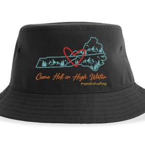 Come Hell Or High Water – Appalachian Strong Retro Sustainable Bucket Hat