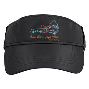 Come Hell Or High Water – Appalachian Strong Retro Adult Drive Performance Visor