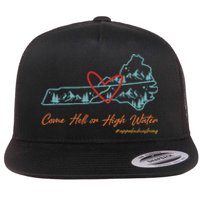 Come Hell Or High Water – Appalachian Strong Retro Flat Bill Trucker Hat