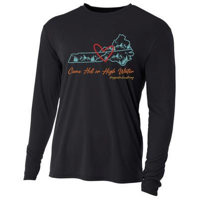 Come Hell Or High Water – Appalachian Strong Retro Cooling Performance Long Sleeve Crew