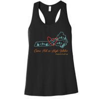 Come Hell Or High Water – Appalachian Strong Retro Women's Racerback Tank