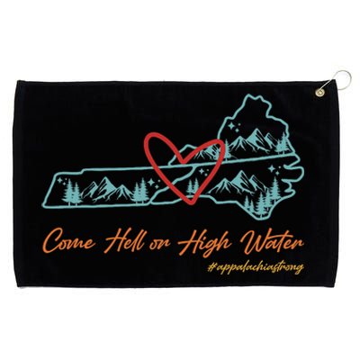 Come Hell Or High Water – Appalachian Strong Retro Grommeted Golf Towel