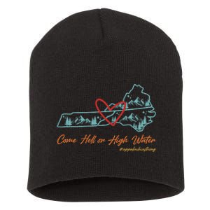 Come Hell Or High Water – Appalachian Strong Retro Short Acrylic Beanie