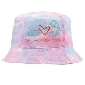 Come Hell Or High Water – Appalachian Strong Retro Tie-Dyed Bucket Hat