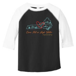 Come Hell Or High Water – Appalachian Strong Retro Toddler Fine Jersey T-Shirt