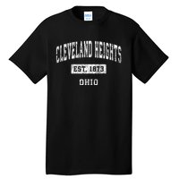 Cleveland Heights Ohio Oh Vintage Established Sports Tall T-Shirt