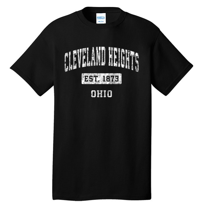 Cleveland Heights Ohio Oh Vintage Established Sports Tall T-Shirt