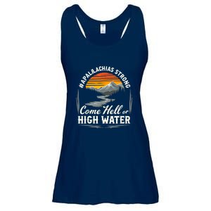 Come Hell Or High Water Mountain Appalachia Strong Nc Vn Tn Ladies Essential Flowy Tank