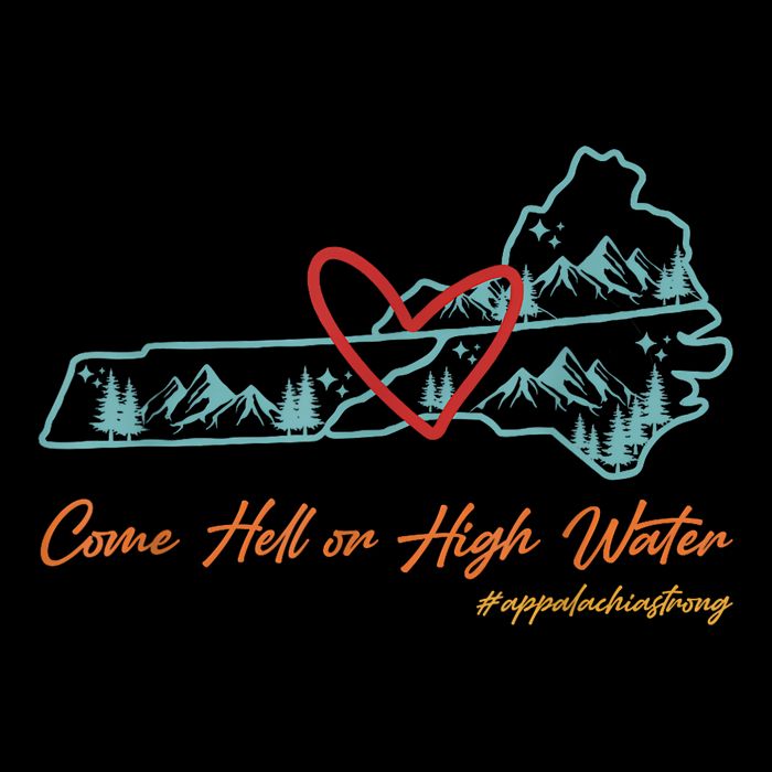 Come Hell Or High Water – Appalachian Strong Retro Sustainable Knit Beanie