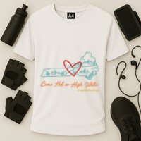 Come Hell Or High Water – Appalachian Strong Retro Cooling Performance Crew T-Shirt