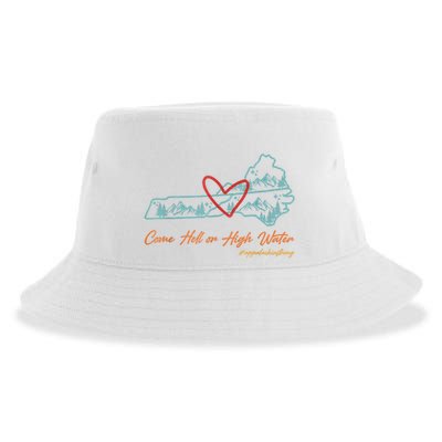 Come Hell Or High Water – Appalachian Strong Retro Sustainable Bucket Hat