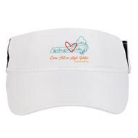 Come Hell Or High Water – Appalachian Strong Retro Adult Drive Performance Visor