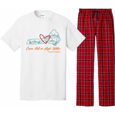 Come Hell Or High Water – Appalachian Strong Retro Pajama Set