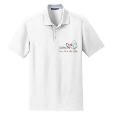 Come Hell Or High Water – Appalachian Strong Retro Dry Zone Grid Polo