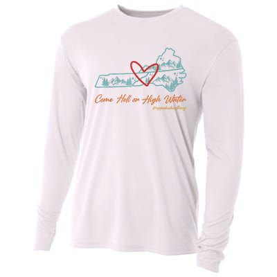 Come Hell Or High Water – Appalachian Strong Retro Cooling Performance Long Sleeve Crew