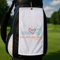 Come Hell Or High Water – Appalachian Strong Retro Golf Towel