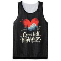 Come Hell Or High Water Mountain Appalachia Strong Nc Vn Tn Mesh Reversible Basketball Jersey Tank