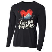 Come Hell Or High Water Mountain Appalachia Strong Nc Vn Tn Cooling Performance Long Sleeve Crew