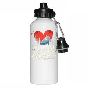 Come Hell Or High Water Mountain Appalachia Strong Nc Vn Tn Aluminum Water Bottle