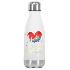 Come Hell Or High Water Mountain Appalachia Strong Nc Vn Tn Stainless Steel Insulated Water Bottle